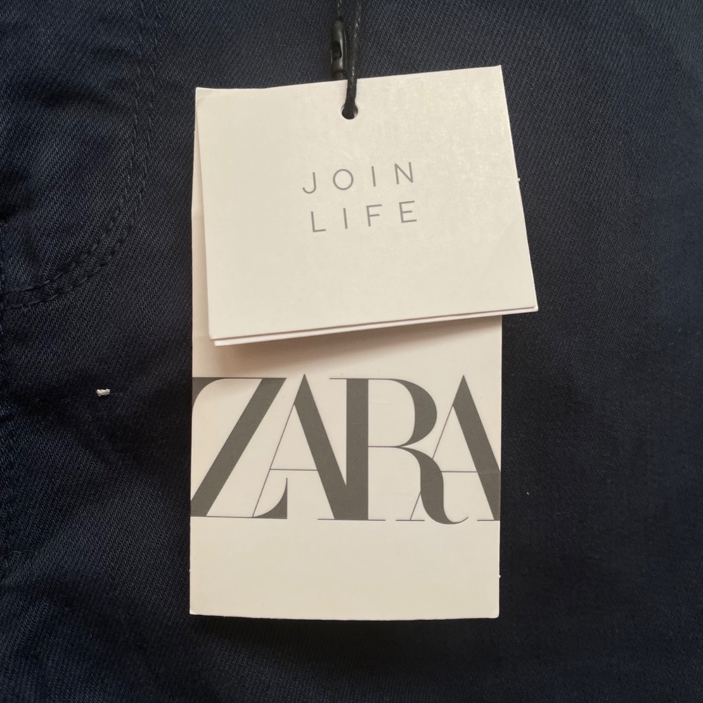 New Zara Kids Navy Blue Skinny Jeans Girls Size 13-14 NWT